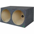 Audio Enhancers 4.06 Cu ft. Classic Slant Subwoofer Enclosure AECCS15C